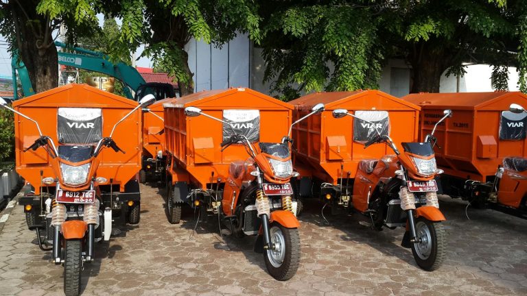 motor sampah