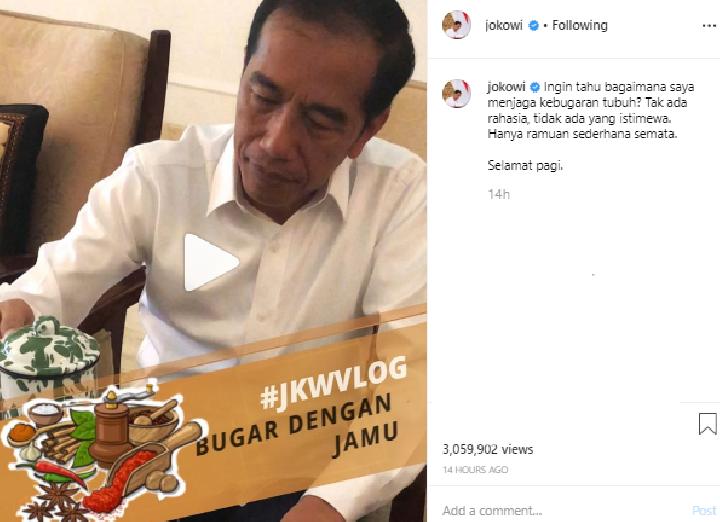 Jokowi Jokowi Jamu