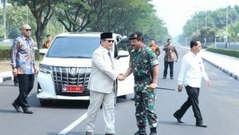 Menhan 1.00 Prabowo