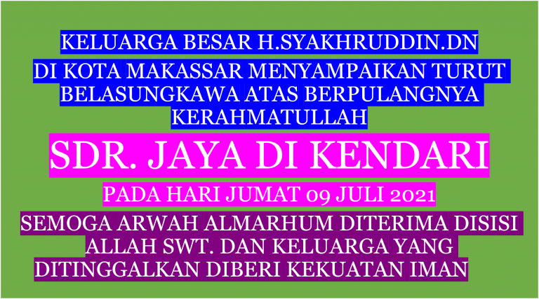 JAYA KENDARI
