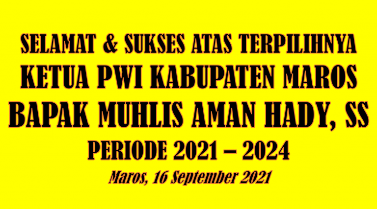 KETUA PWI MAROS