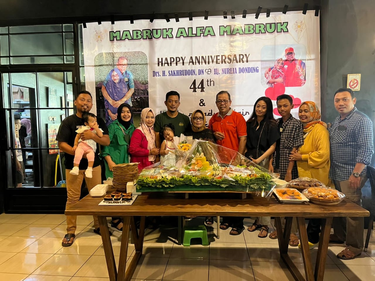 PERINGATAN 44 TAHUN USIA PERKAWINAN