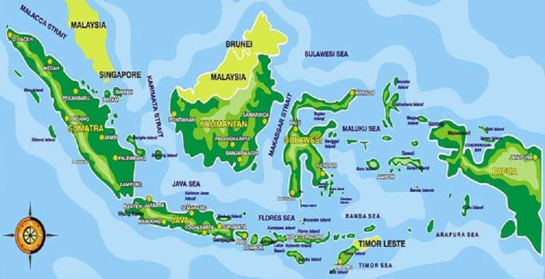 peta Indonesia