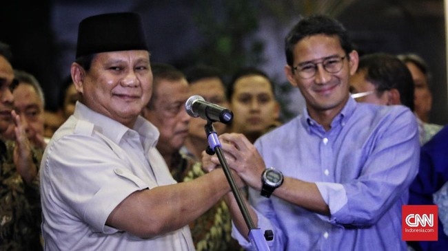 SANDIAGA PAMIT