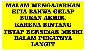 MALAM YANG INDAH