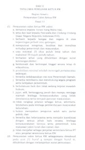 SYARAT PESERTA