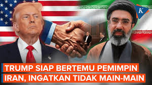 TRUMP INGIN BERTEMU OK OK
