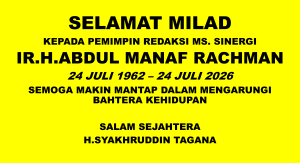 ULANG TAHUN MANAF 24 JULI 1962
