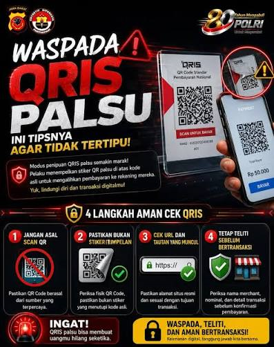 qris palsu ok