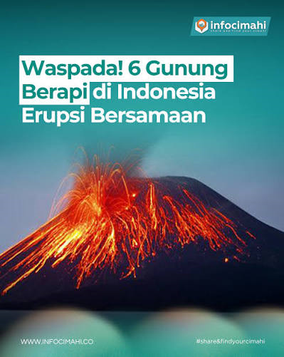 ENAM GUNUNG ERUPSI - OK
