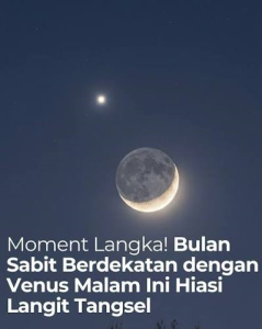 VENUS DIATAS SABIT OKE