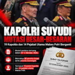 kapolri mutasi 19 kapolda ok